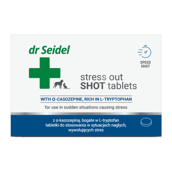Shot pentru utilizare pe termen lung in stari de anxietate si stres, Dr. Seidel STRESS OUT SHOT TABLETS, 10 tablete