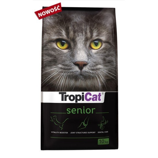 Hrana uscata pentru pisici adulte TROPICAT SENIOR, 10 kg Hrana uscata pentru pisici adulte TROPICAT SENIOR, 10 kg