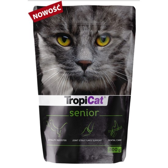 Hrana uscata pentru pisici adulte TROPICAT SENIOR, 400 g Hrana uscata pentru pisici adulte TROPICAT SENIOR, 400 g