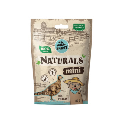 Recompense pentru caini, talie mica, Mr Bandit Naturals Mini, fazan, 80g
