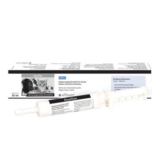 Solutie pentru sustinerea tractului gastrointestinal, DUOTOX PASTA, Aflavet, 30ml