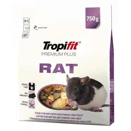 Hrana pentru sobolani Tropifit Premium Plus Rat , 750g Hrana pentru sobolani Tropifit Premium Plus Rat , 750g