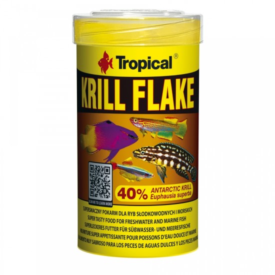 KRILL FLAKE Tropical Fish, 100ml/ 20g KRILL FLAKE Tropical Fish, 100ml/ 20g