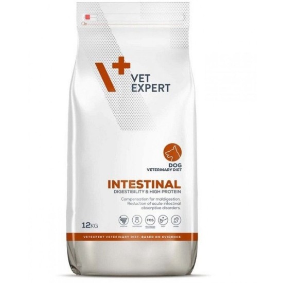 DIETA VETERINARA INTESTINAL DOG, VETEXPERT, 12 KG DIETA VETERINARA INTESTINAL DOG, VETEXPERT, 12 KG