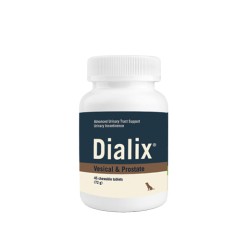 Supliment alimentar pentru consolidarea muschiilor vezicii urinare si pentru functionarea optima la animalele geriatrice și masculi necastrati, DIALIX Vesical & Prostate, VetNova, 45 comprimate Supliment alimentar pentru consolidarea muschiilor vezicii urinare si pentru functionarea optima la animalele geriatrice și masculi necastrati, DIALIX Vesical & Prostate, VetNova, 45 comprimate