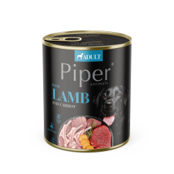 Hrana umeda pentru caini PIPER DOG, miel si morcov, 800g Hrana umeda pentru caini PIPER DOG, miel si morcov, 800g