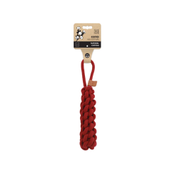 Jucarie pentru caini COTO ECO rope dog toys Red Loop Bar 34 cm 10663005  Jucarie pentru caini COTO ECO rope dog toys Red Loop Bar 34 cm 10663005