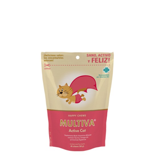 Multivitamine si multiminerale pentru pisici,MULTIVA Active CAT, VetNova, 45 comprimate Multivitamine si multiminerale pentru pisici,MULTIVA Active CAT, VetNova, 45 comprimate