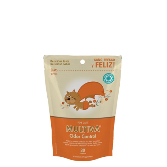 Multivitamine si multiminerale MULTIVA Odor control CAT, VetNova, 30 comprimate Multivitamine si multiminerale MULTIVA Odor control CAT, VetNova, 30 comprimate