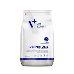 4T Dieta Veterinara DERMATOSIS DOG, VetExpert, cu carne de somon si cartofi, 2 Kg 4T Dieta Veterinara DERMATOSIS DOG, VetExpert, cu carne de somon si cartofi, 2 Kg