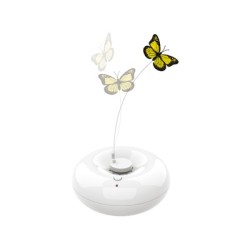 Jucarie pentru pisici, FLUTURAS, M-PETS, alb