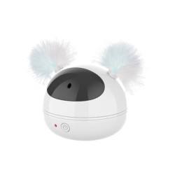 Jucarie interactiva pentru pisici, POLARIS M-PETS, alb Jucarie interactiva pentru pisici, POLARIS M-PETS, alb