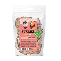 Recompense pentru caini Mr. Bandit, fasii plaman de vita, 80g