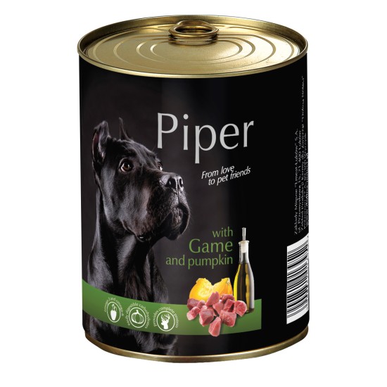 Hrana umeda Piper Adult, Vanat si Dovleac, 400 g GOPET