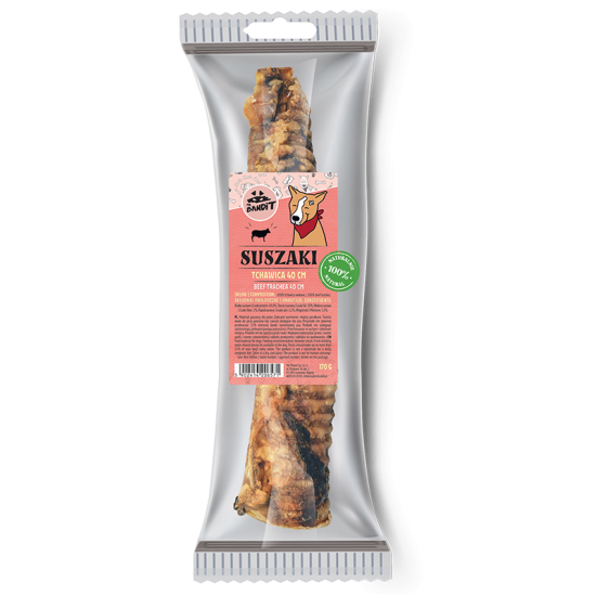 Recompense pentru caini Mr. Bandit, trahee de vita, 40 cm