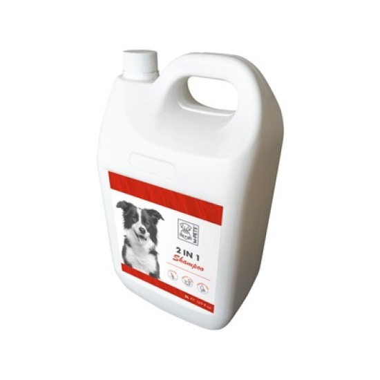 2 in 1- Sampon si balsam pentru caini- 5L 10117899 2 in 1- Sampon si balsam pentru caini- 5L 10117899