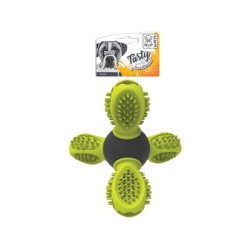 Jucarie din cauciuc pentru caini, SATURN M-PET,  verde, 14 x 13 x 12 cm Jucarie din cauciuc pentru caini, SATURN M-PET,  verde, 14 x 13 x 12 cm