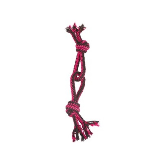 Jucarie pentru caini din sfoara, opt,TWIST M-PETS, 49 cm