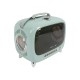 Cusca de transport caini si pisici, M-PETS, SIXTIES TV, albastru, 44,7 x 26,6 x 38,4 cm, 20400999