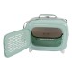 Cusca de transport caini si pisici, M-PETS, SIXTIES TV, albastru, 44,7 x 26,6 x 38,4 cm, 20400999