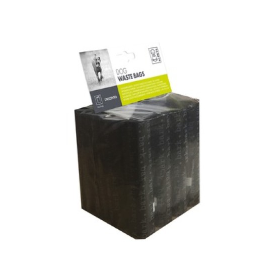 Saci menajeri pentru caini, negru, set  32 x 15 buc