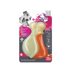 Jucarie dentara CHEWBO LEG cu aroma de bacon, marime M 10633916 Jucarie dentara CHEWBO LEG cu aroma de bacon, marime M 10633916