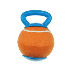 Jucarie pentru caini, BAGGY Ball M-PETS, albastru & orange, 8,4x12,7x12,7 cm Jucarie pentru caini, BAGGY Ball M-PETS, albastru & orange, 8,4x12,7x12,7 cm