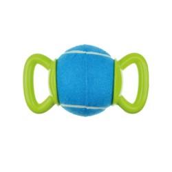 Jucarie pentru caini HANDY Ball M-PETS, verde &albastru, 23,5x12,7x12,7 cm Jucarie pentru caini HANDY Ball M-PETS, verde &albastru, 23,5x12,7x12,7 cm