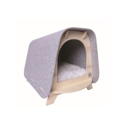 Cort pentru pisici Woody Cozy M-PETS 49.50 cmx45.00 cmx64.00 cm Cort pentru pisici Woody Cozy M-PETS 49.50 cmx45.00 cmx64.00 cm