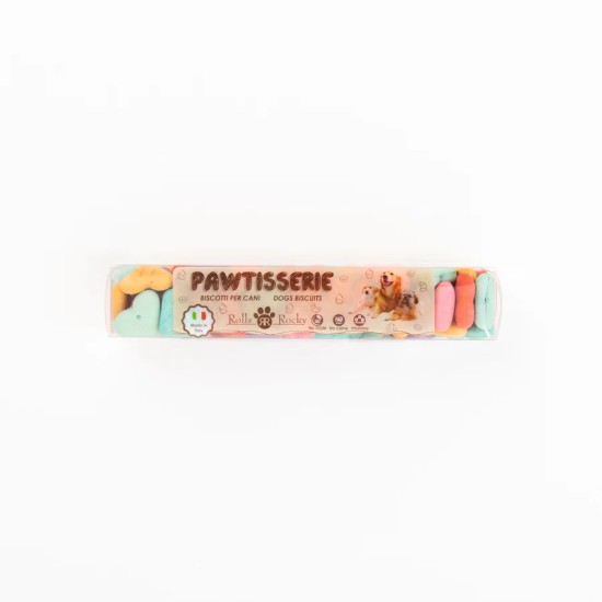 Recompense crocante pentru caini ROLLS ROCKY PAWTISSERIE MINIATURE HEARTS, mix, 50g Recompense crocante pentru caini ROLLS ROCKY PAWTISSERIE MINIATURE HEARTS, mix, 50g
