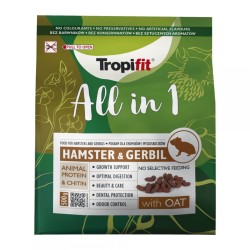 Hrană completă pentru hamsteri și gerbili TROPIFIT ALL IN 1, 500G Hrană completă pentru hamsteri și gerbili TROPIFIT ALL IN 1, 500G