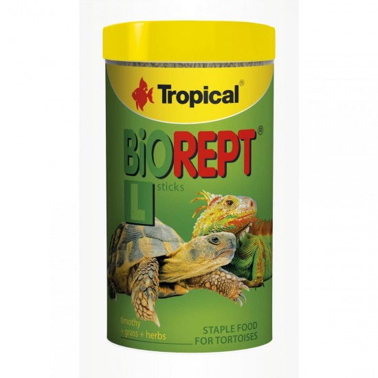 Bastoane multi ingrediente pentru broaste testoase, Tropical, BIOREPT L, 70G