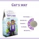 Nisip pentru litiera BENTONITA, CATS WAY, Lavanda, 10L, 8.5KG