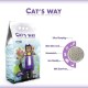 Nisip pentru litiera BENTONITA, CATS WAY, Lavanda, 5L, 4.25 KG