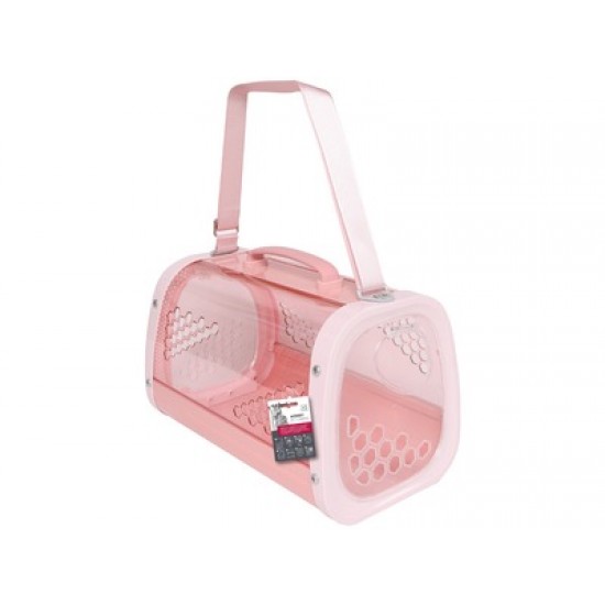 CUSCA TRANSPORT Honey Pet, pentru caini si pisici, roz, 59.1 x 38.1 x 35.4 cm CUSCA TRANSPORT Honey Pet, pentru caini si pisici, roz, 59.1 x 38.1 x 35.4 cm