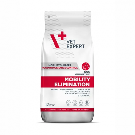 DIETA VETERINARA MOBILITY ELIMINATION DOG, VETEXPERT, 12 kg DIETA VETERINARA MOBILITY ELIMINATION DOG, VETEXPERT, 12 kg
