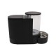 Dispenser dublu, apa si hrana, M-PETS ,3 L/1.3 KG Dispenser dublu, apa si hrana, M-PETS ,3 L/1.3 KG