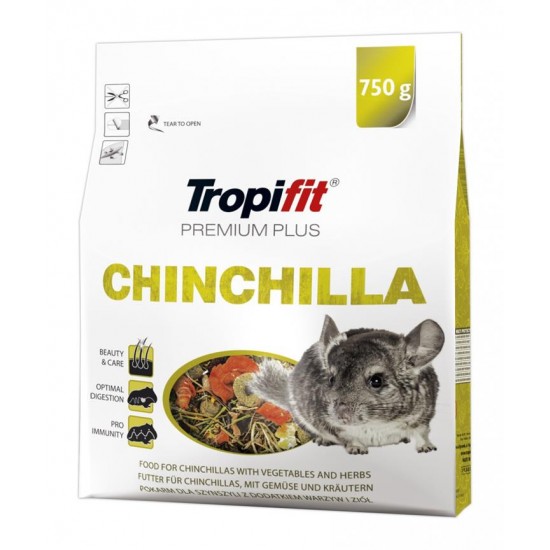 Hrana pentru cincila Tropifit Premium Plus Chinchilla, 2.5 kg Hrana pentru cincila Tropifit Premium Plus Chinchilla, 2.5 kg
