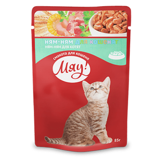 Hrana umeda pentru pisici kitten, My Love, pui in jeleu, 80g