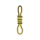 Jucarie pentru caini din sfoara, nod,TWIST M-PETS, 48 cm