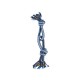 Jucarie pentru caini din sfoara, opt,TWIST M-PETS, 49 cm