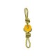 Jucarie pentru caini din sfoara, trio,TWIST M-PETS, 49 cm