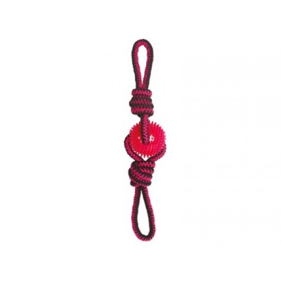 Jucarie pentru caini din sfoara, trio,TWIST M-PETS, 49 cm