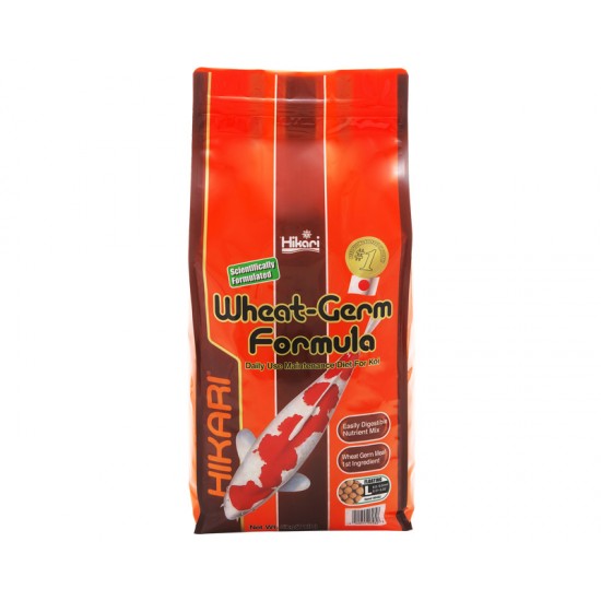 Dieta usor de asimilat pentru pestii de iaz, HIKARI WHEAT GERM, MEDIUM 5 KG Dieta usor de asimilat pentru pestii de iaz, HIKARI WHEAT GERM, MEDIUM 5 KG