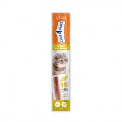 Club 4 Paws Premium Meaty Stick cu Curcan și Iepure – recompensă pentru pisici, 5 g