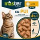 MASTER hrană umedă pisici adulte cu pui în sos 80 g