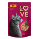 My Love cu Ficat în Sos hrană umedă pentru pisici adulte 85 g