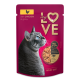 My Love cu Pui în Sos hrană umedă pentru pisici adulte 85 g