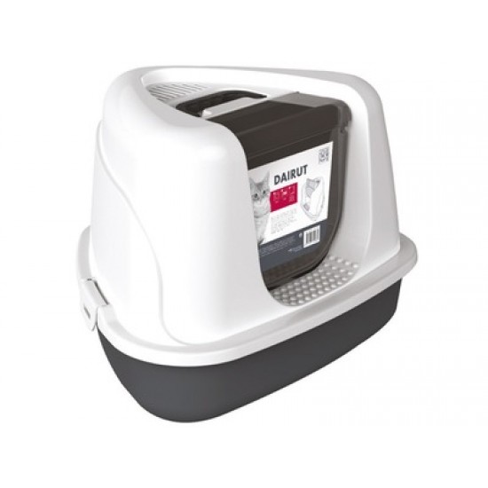Litiera cu acoperis DAIRUT M-PETS, 50x42x36 cm Litiera cu acoperis DAIRUT M-PETS, 50x42x36 cm