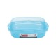 Litiera pentru pisici din plastic cu margine de protectie, ALEXANDRIA M-PETS, 46x40x18 cm, albastru Litiera pentru pisici din plastic cu margine de protectie, ALEXANDRIA M-PETS, 46x40x18 cm, albastru